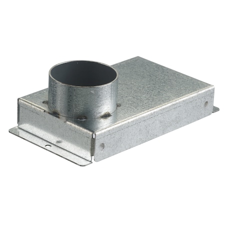 Hubbell Wiring Device-Kellems Recessed 8" Series, Replacement Fitting Box, (1) 2" EMT S1R8JNC3